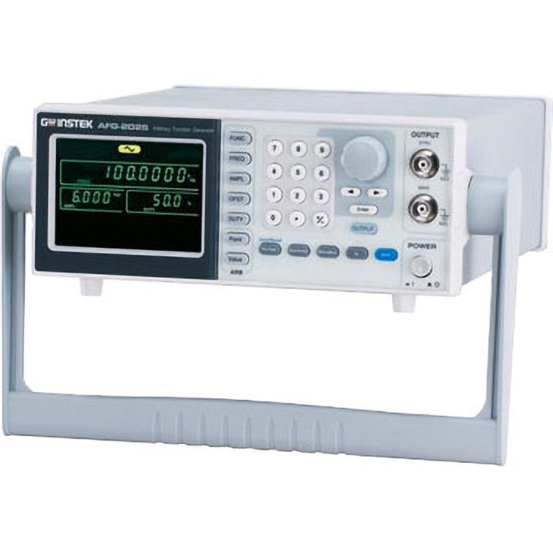 AFG-2005 ファンクションジェネレータ GW INSTEK 質量2.5kg サイズ266×293×107mm 1個 AFG-2005