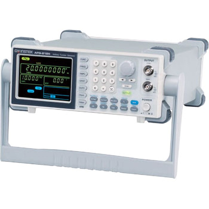 AFG-2112 ファンクションジェネレータ GW INSTEK 質量2.5kg サイズ266×293×107mm 1個 AFG-2112