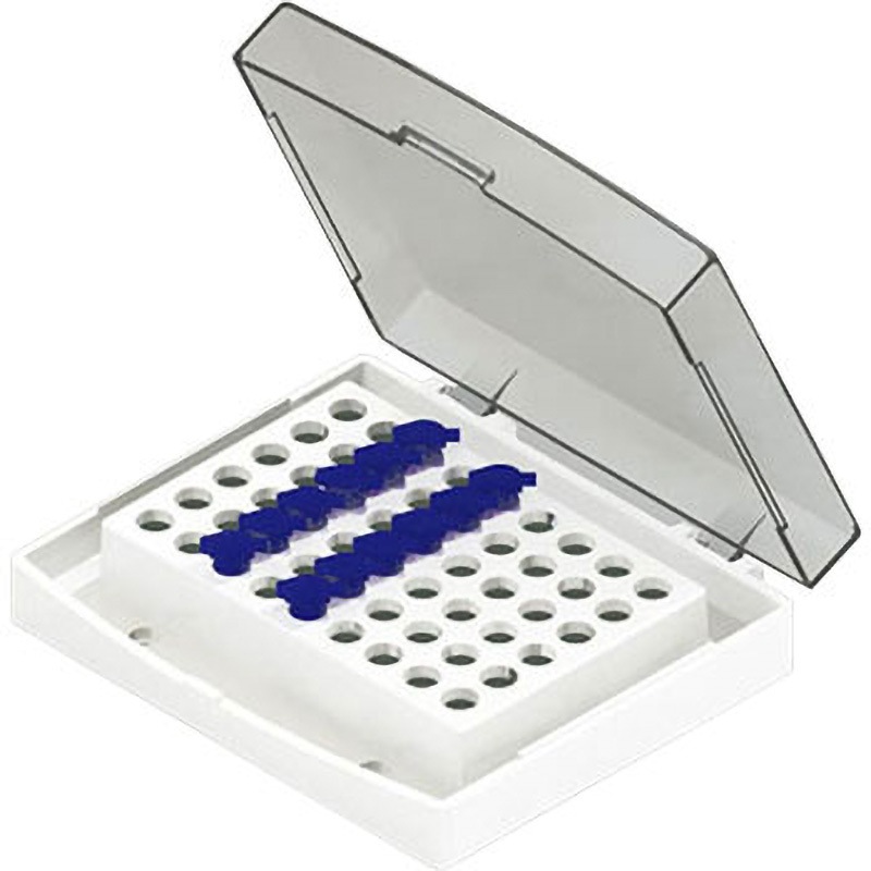 アズワン(AS ONE) ブロックバスシェーカー 2mL×24本用ブロック