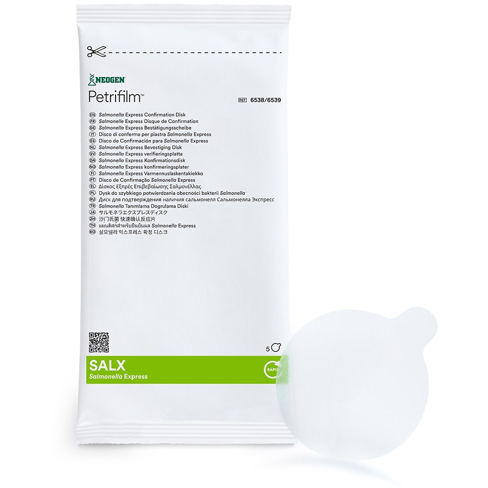 6538SALX ペトリフィルム(TM)培地(冷蔵) Solventum(ソルベンタム)(旧スリーエム ヘルスケア) 保管環境:冷蔵(5℃)/常温  1個 6538SALX
