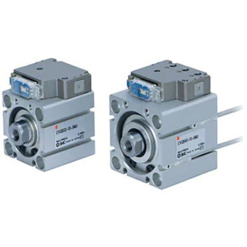 CVQB32-3-5MZ バルブ付薄形シリンダ (CVQ～) SMC 複動 シリンダ内径32mmストローク3mm 1個 CVQB32-3-5MZ 12,980円