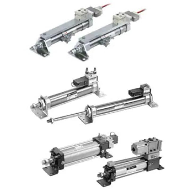 CVM5C20F-100B-11DZ バルブ付エアシリンダ (CVM5C～) SMC 複動 シリンダ内径20mmストローク100mm