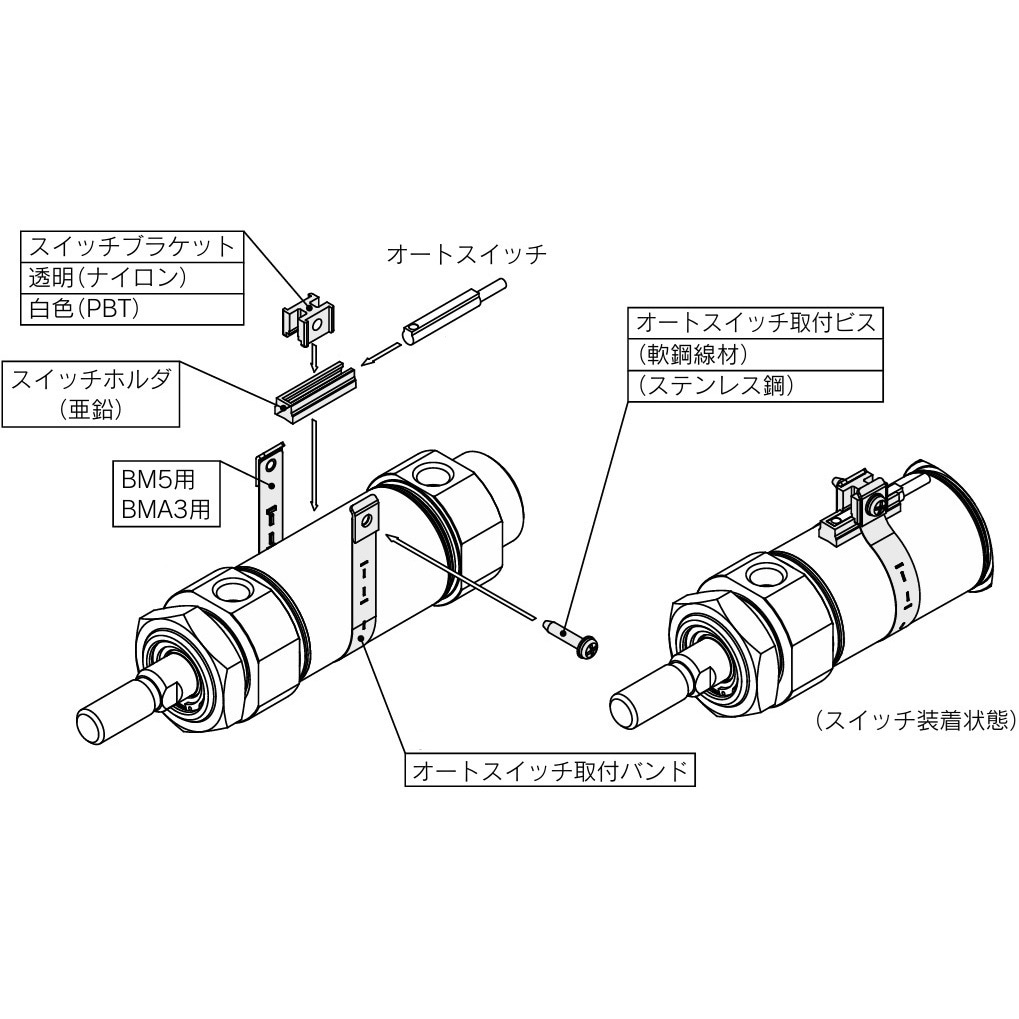 BJ2-016 その他(B～) 1個 SMC 【通販モノタロウ】