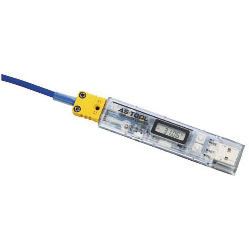 RX-450K K熱電対データロガー アズワン インターフェースUSB -200～999.9℃