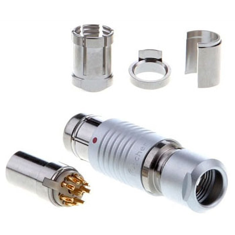 大気側コネクタ 真空用電気フィードスルー 1個 ライボルト 【通販モノタロウ】