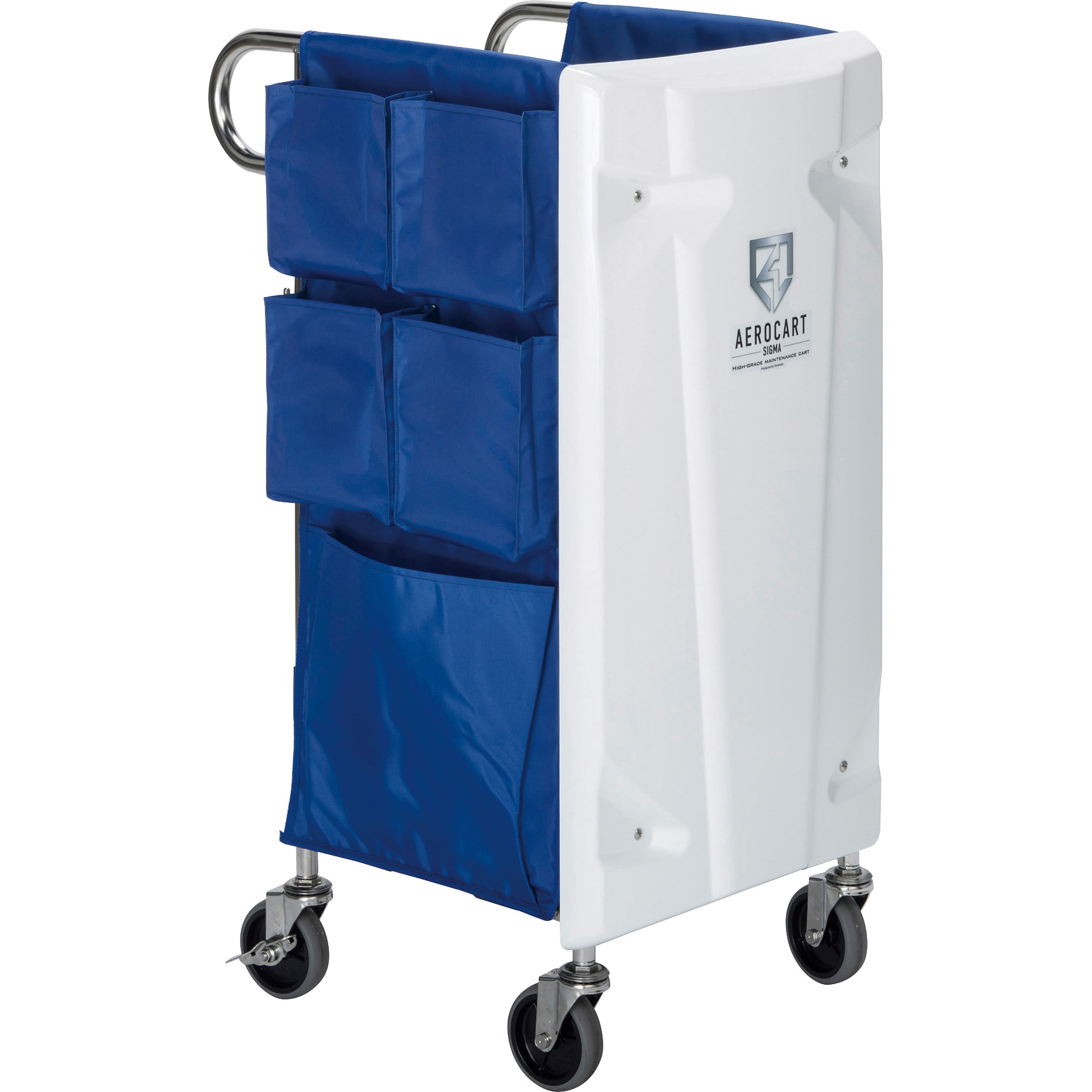 DS-227-905-0 エアロカートΣステンレス(TioTio) テラモト 本体 ネイビーブルー色   DS-227-905-0