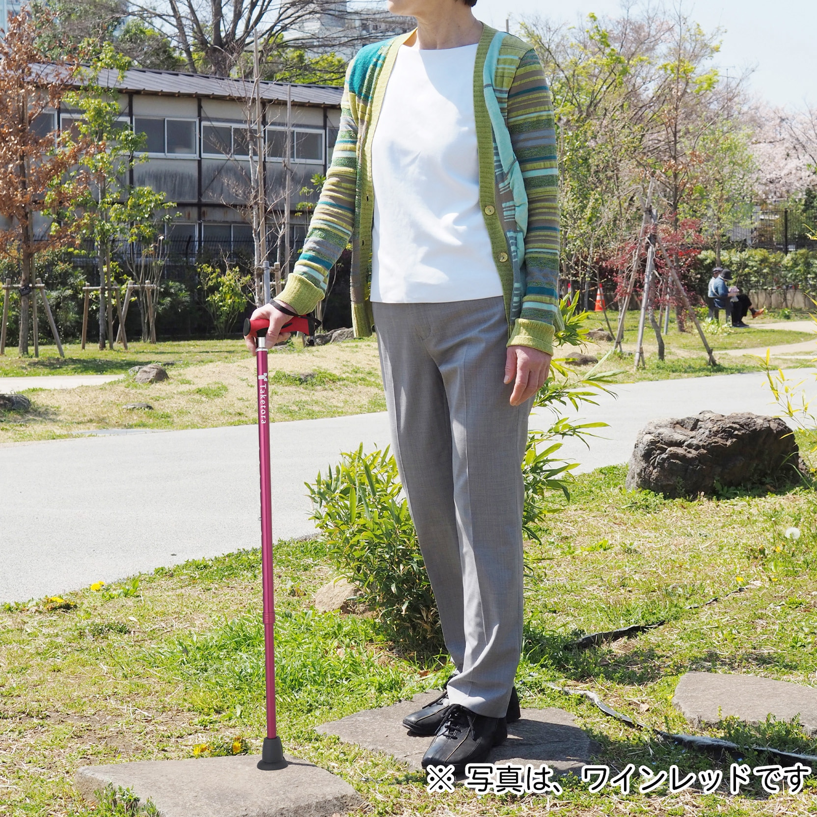 104940 バンブーステッキ 竹虎 ブラック色 - 【通販モノタロウ】