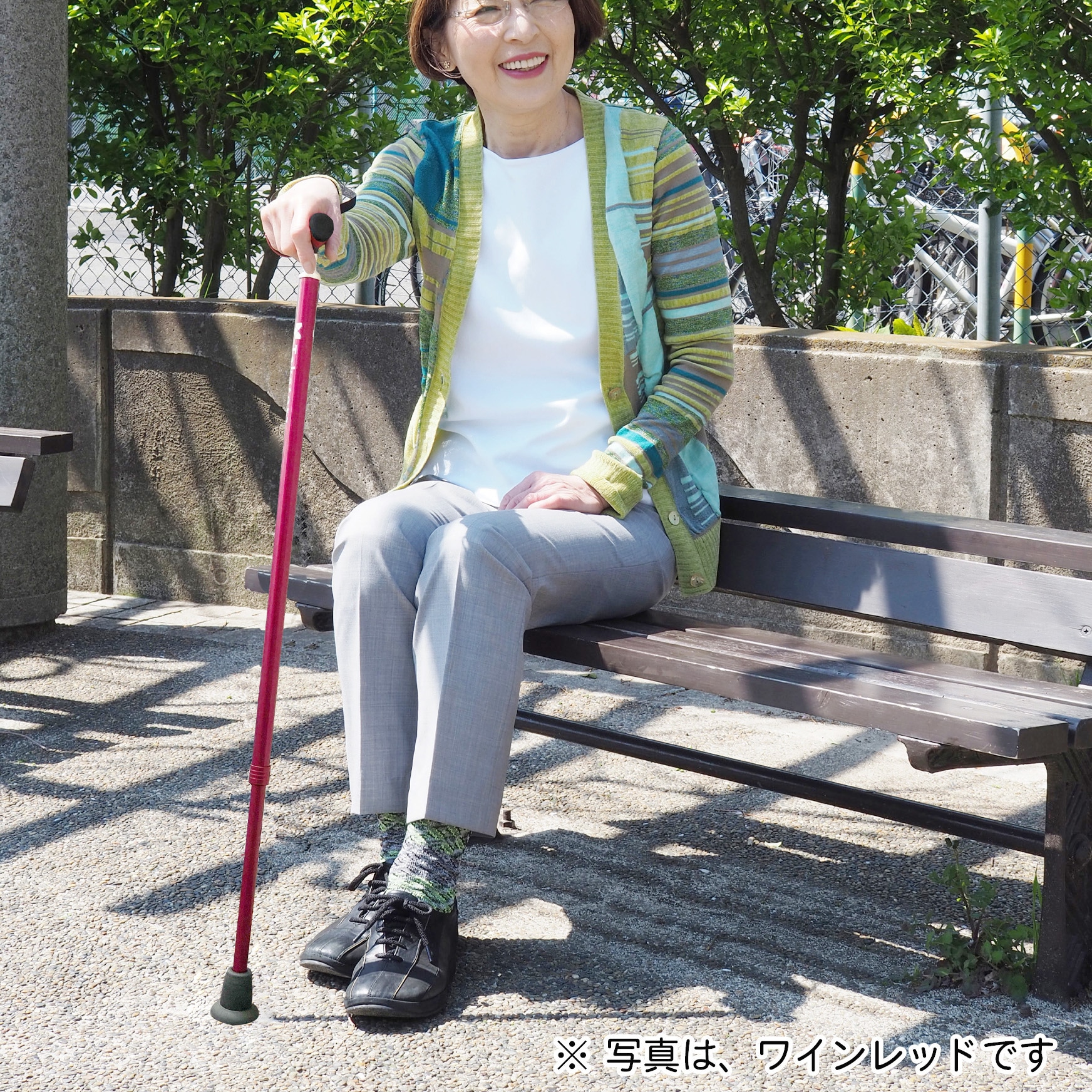 104940 バンブーステッキ 竹虎 ブラック色 - 【通販モノタロウ】