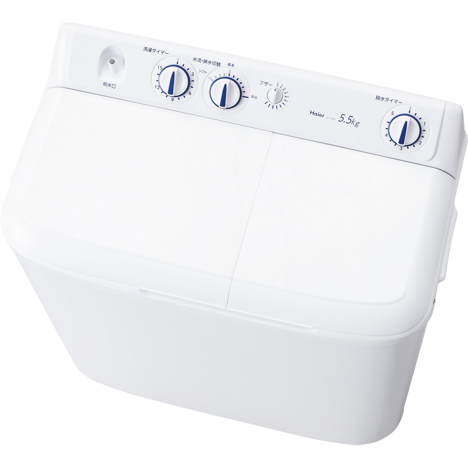 JW-W55G(W) 5.5kg二槽式洗濯機 1台 Haier(ハイアール) 【通販モノタロウ】