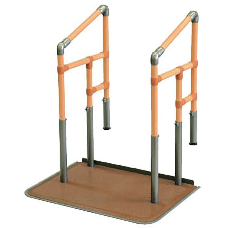 CKE-03 あがりかまち用たちあっぷ 両手すり 1個 矢崎化工 【通販モノタロウ】