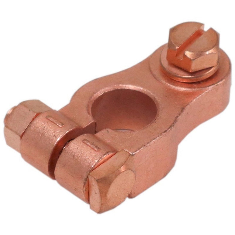 D1-8-2 バッテリーターミナル(D端子)ボルト式 端子穴8mm 1個 Meltec(大