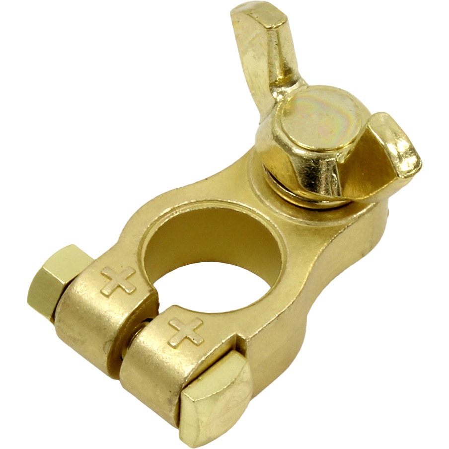 4D-8-1 バッテリーターミナル(+)大ポール(D端子) #4D 蝶ネジ径8mm 1個