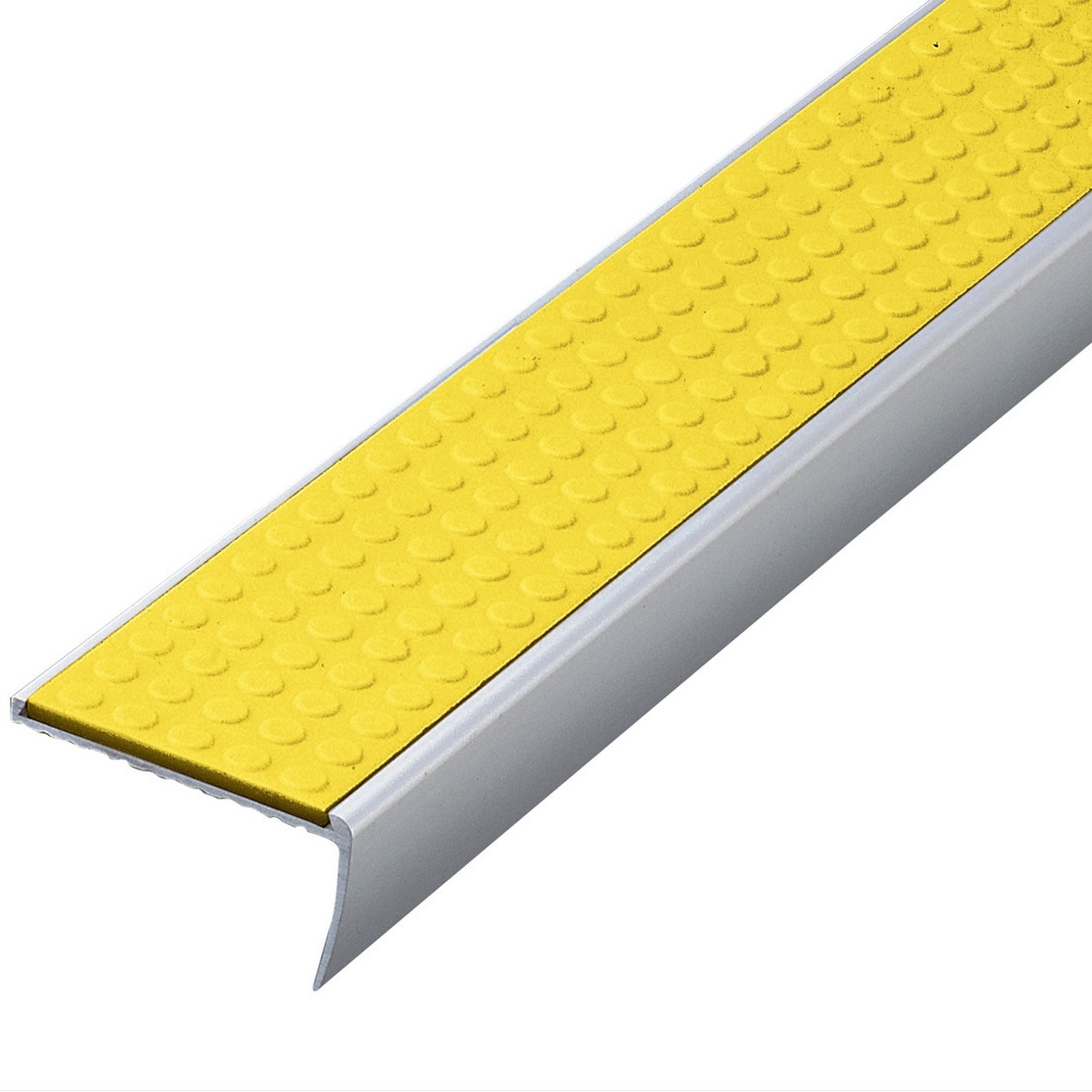 15-DCA140(O) デコレイト 階段滑り止め アルミ製ノンスリップ タイヤ(O)丸型両面テープ式 塩ビタイル・長尺シート用 1本(2m) アシスト 【通販モノタロウ】