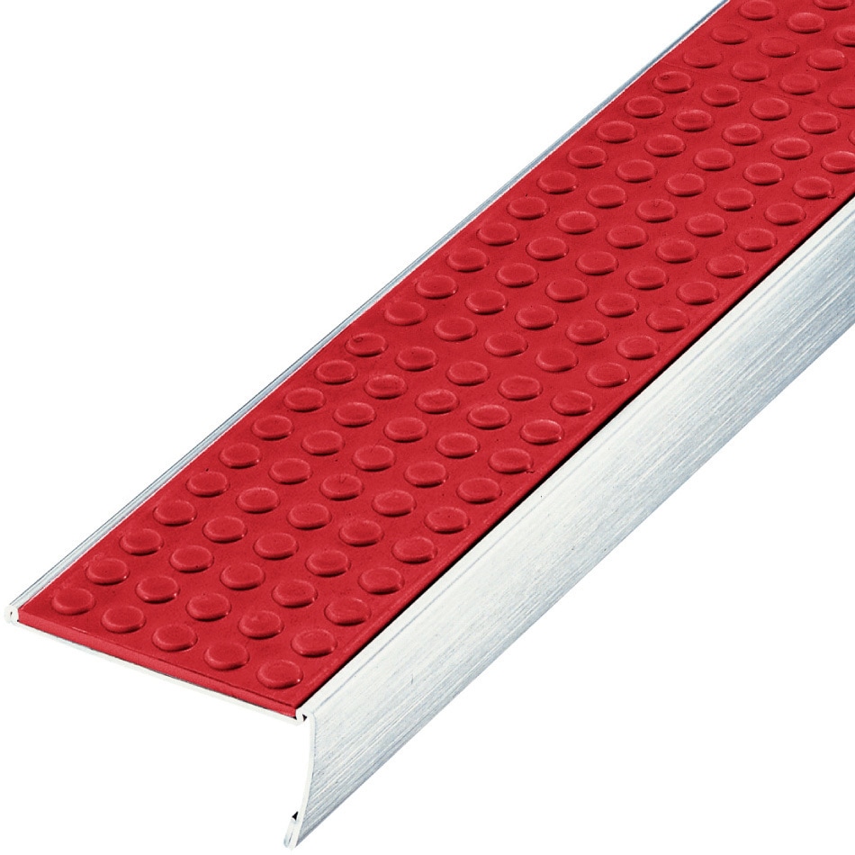 15-DCS140(O) デコレイト 階段滑り止め ステンレス製ノンスリップ タイヤ(O)丸型両面テープ式 塩ビタイル・長尺シート用 1本(2m) アシスト 【通販モノタロウ】