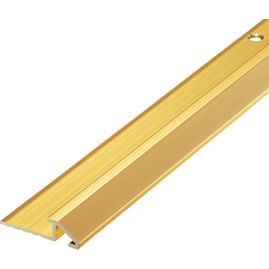 20-421 床金物 見切り金物 真鍮製タイルカーペット・カーペット見切り