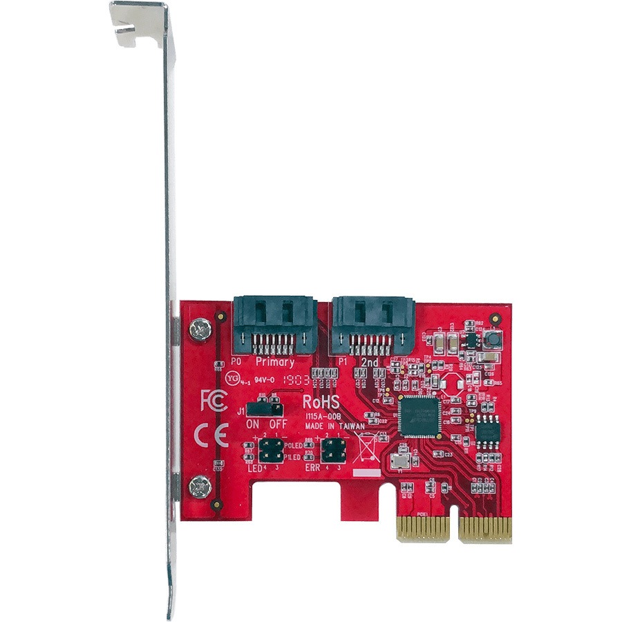 SATA3-HWR-I2-PCIE ASMedia ASM1062R搭載 SATA3 内部x2 インターフェースボード 1個 玄人志向 【通販モノタロウ】