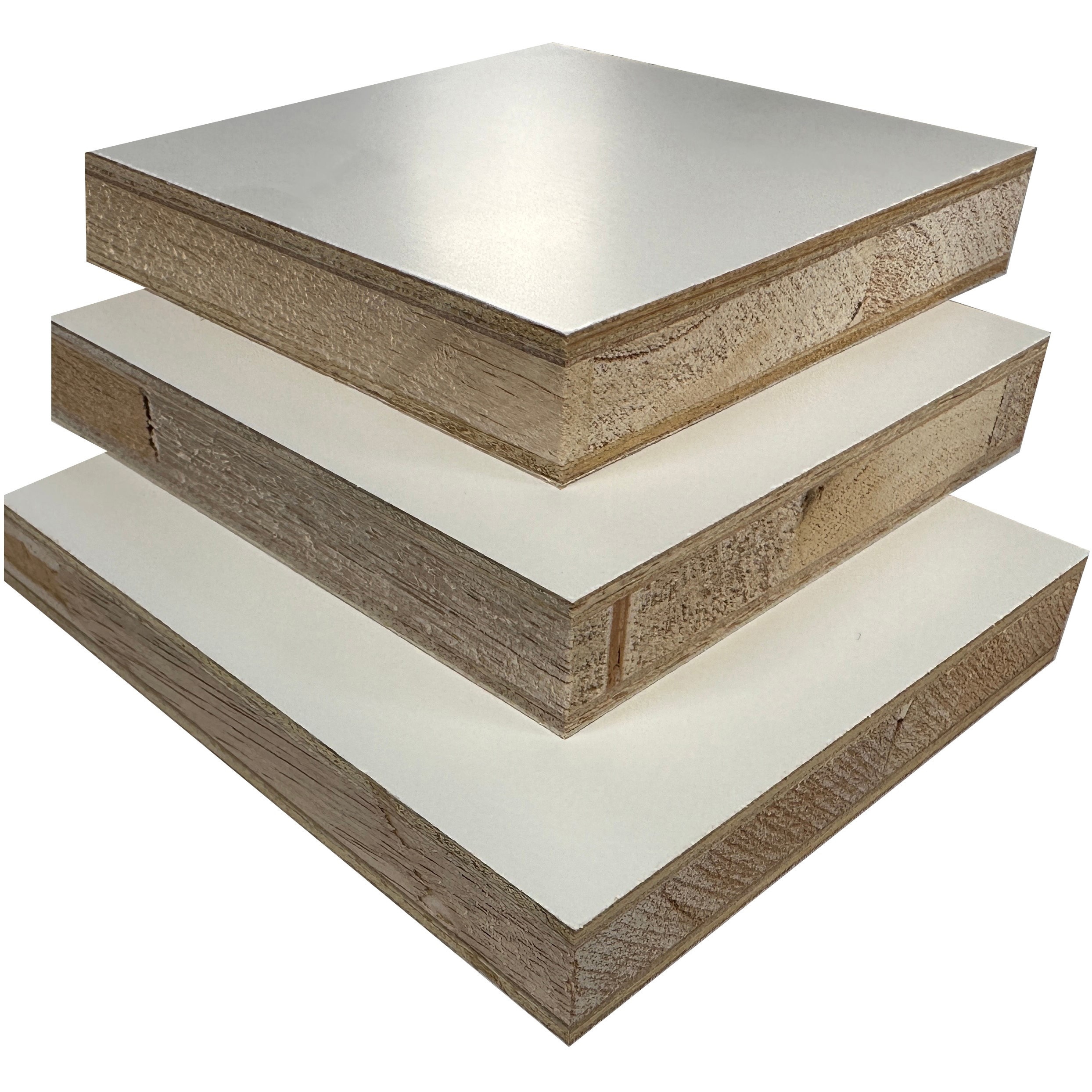 オーダーメイド品　一枚板 オーダー】ポリ ランバーコア 白 18mm厚 ノーブランド 幅1～1200mm長さ