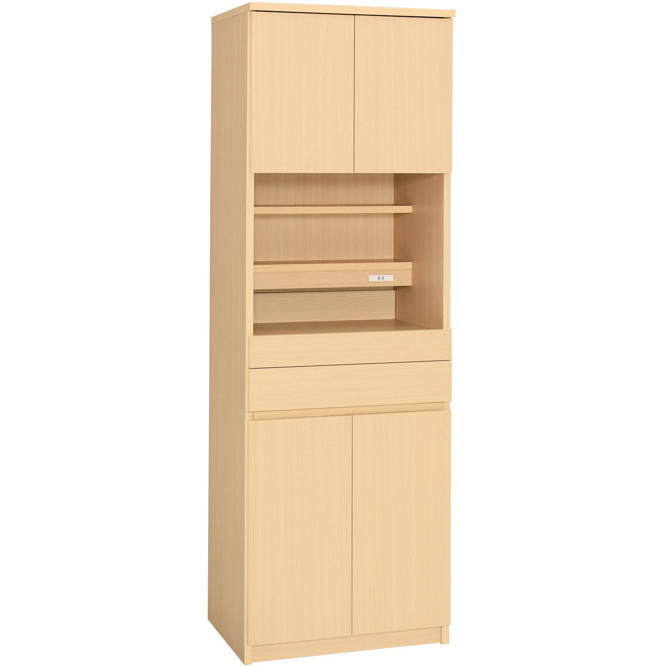BK-W120PP3N ビジネスキッチン 木製食器収納ユニット(配送・組立 