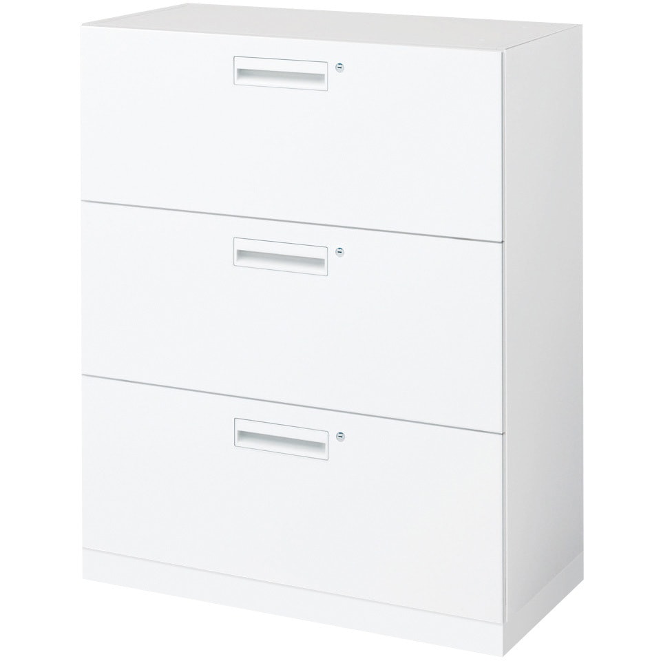 BWU-LR3A59SSAWNBP-K システム収納 エディア ラテラル3段 ベース・壁固定金具付きセット(配送・組立サービス付き) 1台 コクヨ 【通販モノタロウ】