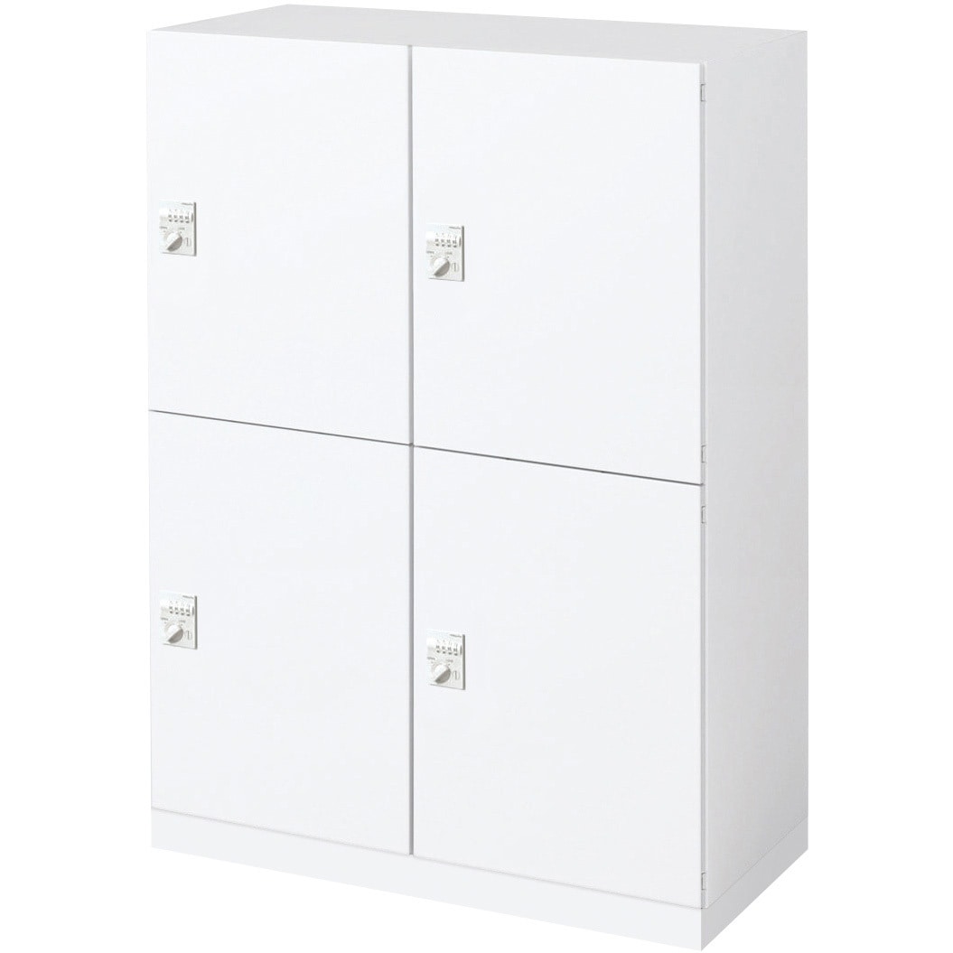 BWU-RN4D69SAWN4-K システム収納 エディア ロッカーダイヤルロック ベース付きセット(配送・組立サービス付き) 1台 コクヨ 【通販モノタロウ】