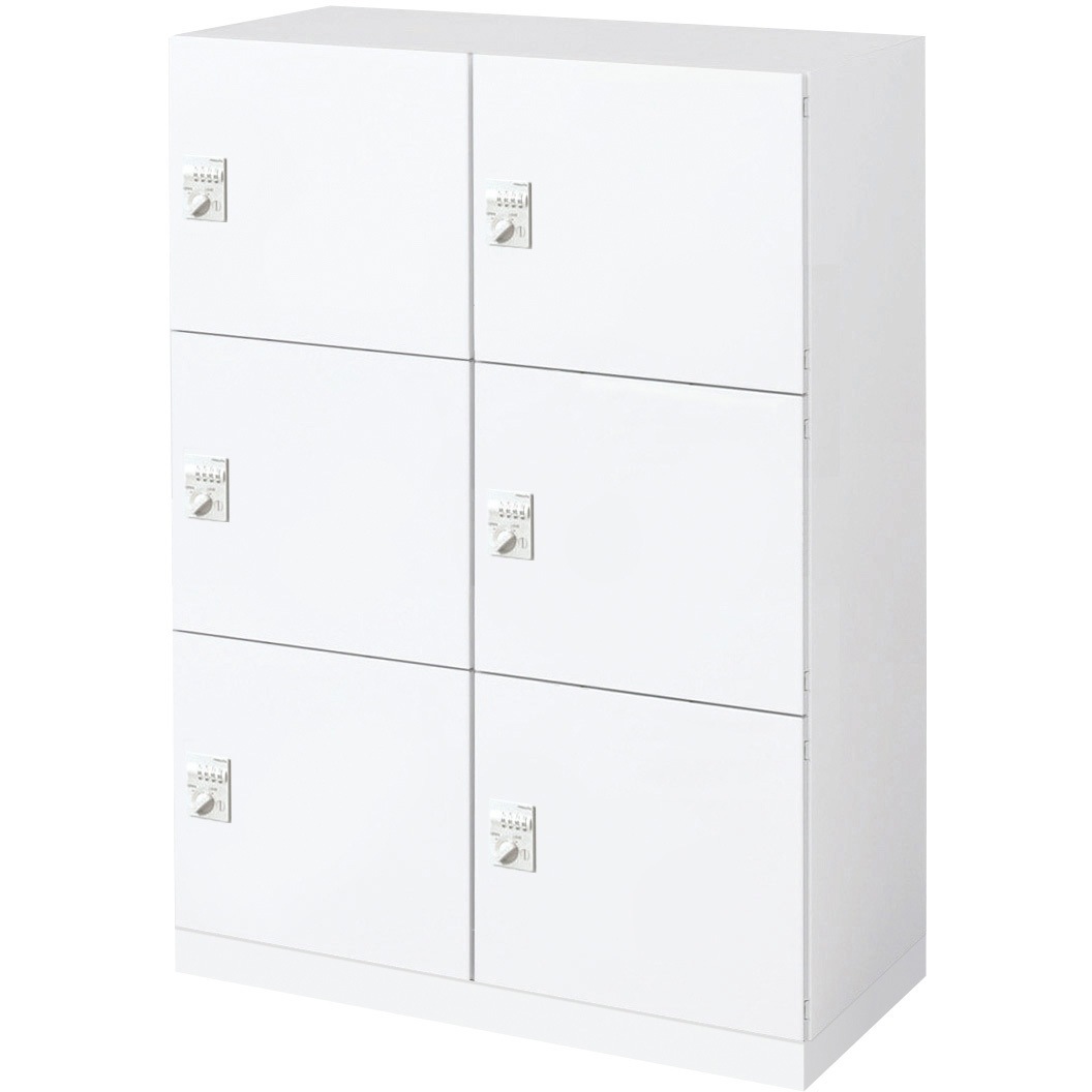 BWU-RN62D69SAWN3-K システム収納 エディア ロッカーダイヤルロック ベース付きセット(配送・組立サービス付き) 1台 コクヨ 【通販モノタロウ】