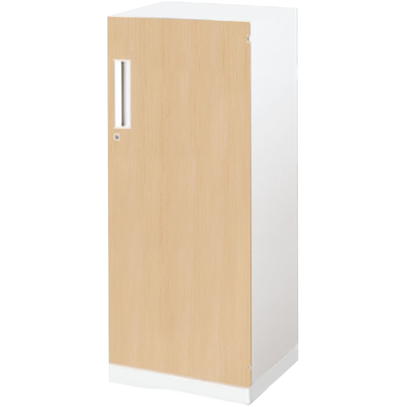 BWU-SD55SAWDT1-K システム収納 エディア 片開き扉 ベース付きセット(配送・組立サービス付き) コクヨ シリンダー錠 片開タイプ 3段 高さ1110mm間口450mm奥行450mm  BWU-SD55SAWDT1-K