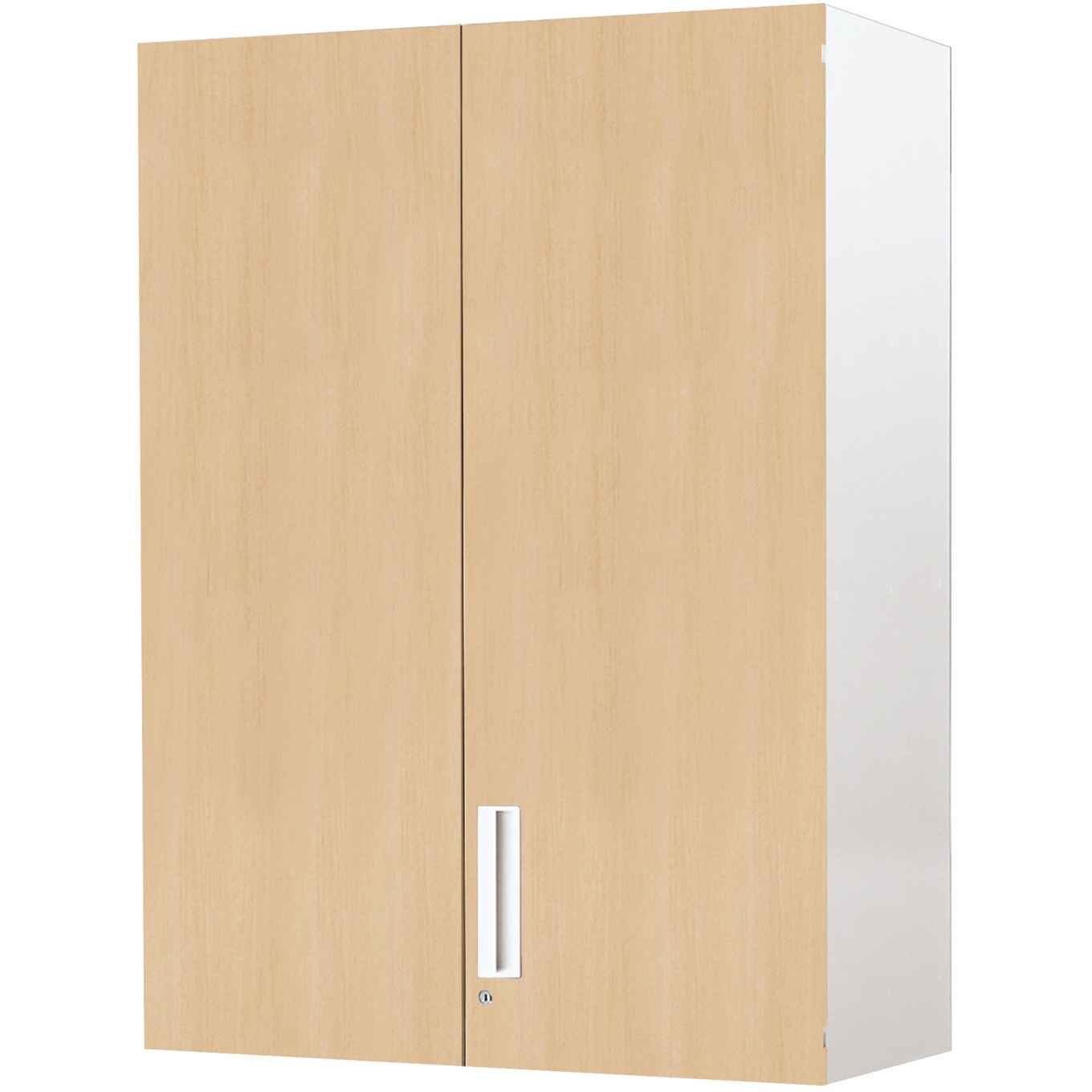 BWU-SU69SAWDT1P-K システム収納 エディア 両開き扉 壁固定金具付きセット(配送・組立サービス付き) コクヨ 上置きタイプ シリンダー錠 高さ1185mm間口900mm奥行450mm  BWU-SU69SAWDT1P-K