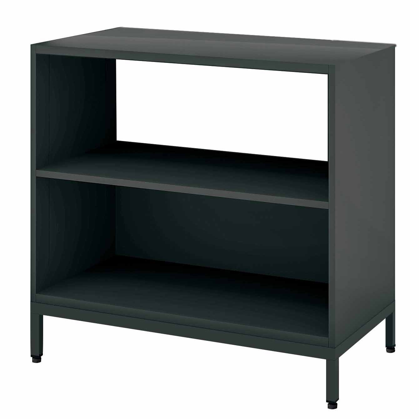 BWU-WKA39E6AMP2-K システム収納 エディア フリーパネル 2段タイプ(下段パネル) ベース付きセット(配送・組立サービス付き) 1台 コクヨ 【通販モノタロウ】