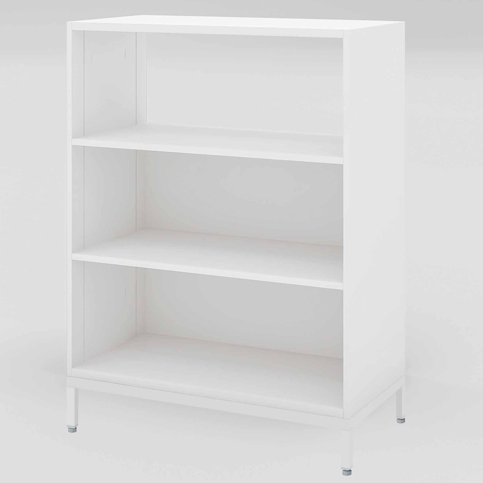 BWU-WKAB59SAWMT1-K システム収納 エディア フリーパネル 3段タイプ(中下段パネル) ベース付きセット(配送・組立サービス付き) 1台 コクヨ 【通販モノタロウ】