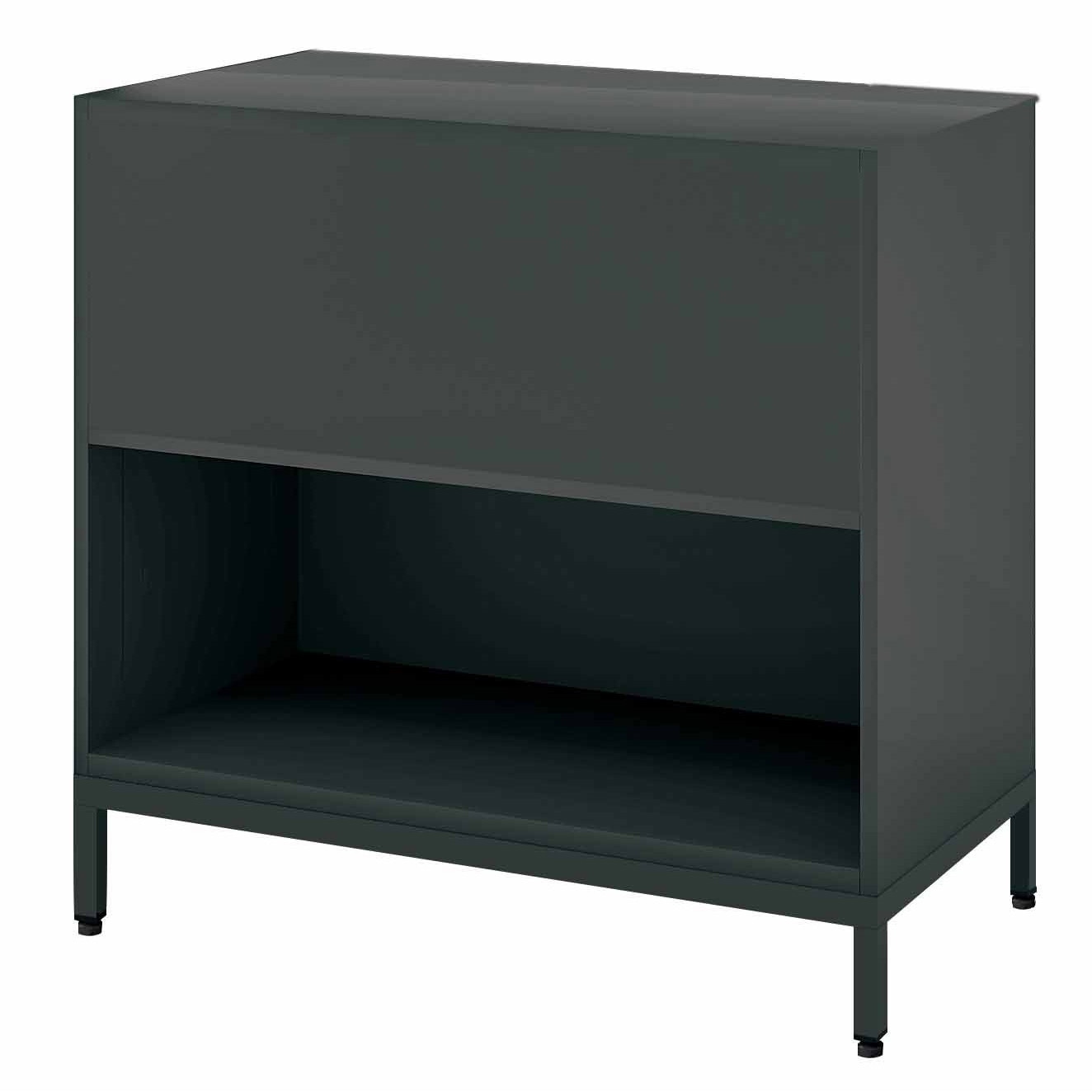 収納庫　エディアフリーパネル　中下段両面 BWU-WKAE39E6A 20178925 送料無料 コクヨ kokuyo BWU-WKAE39E6A-K システム収納 エディア フリーパネル 2段タイプ(上