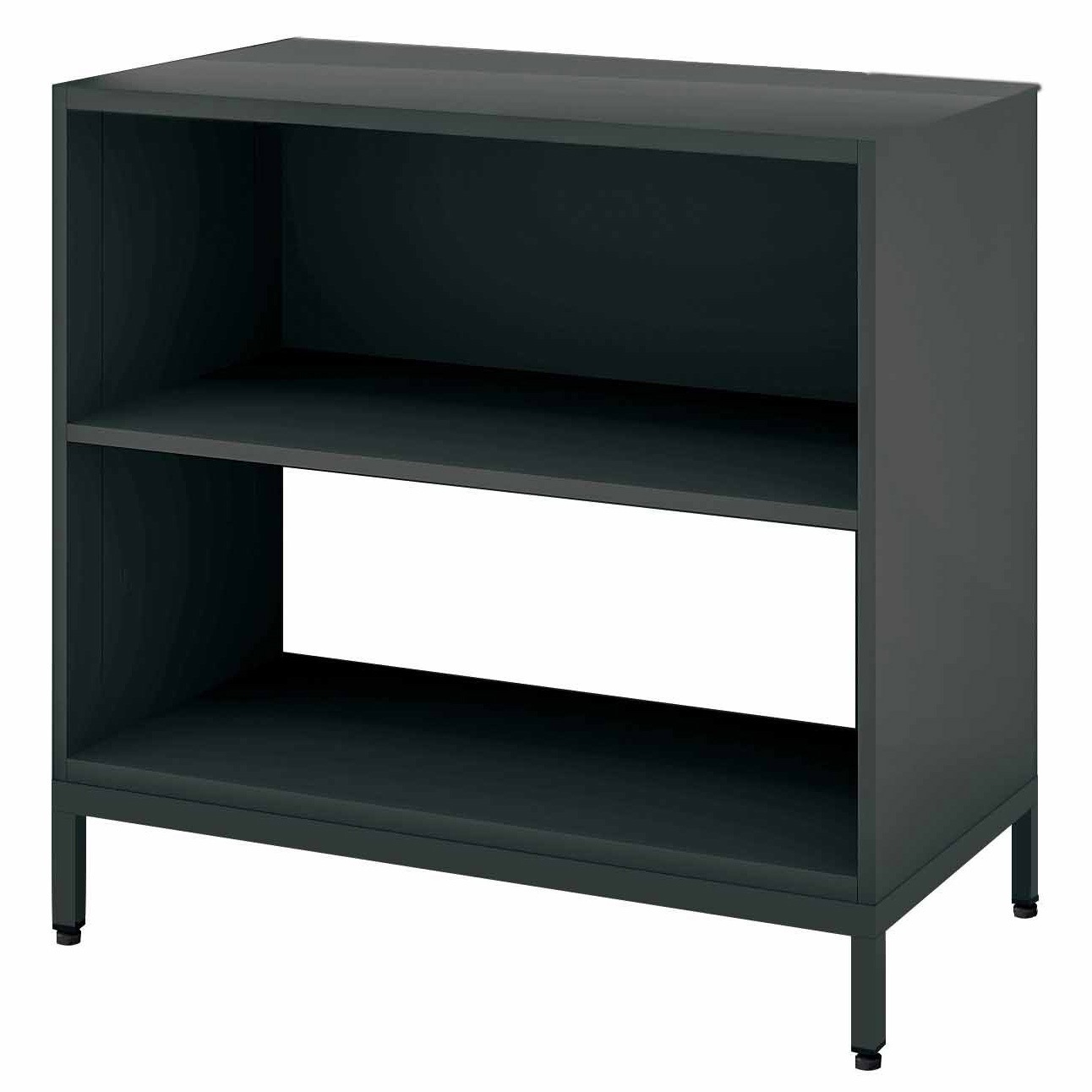 BWU-WKB39E6A-K システム収納 エディア フリーパネル 2段タイプ(上段パネル) ベース付きセット(配送・組立サービス付き) 1台 コクヨ 【通販モノタロウ】