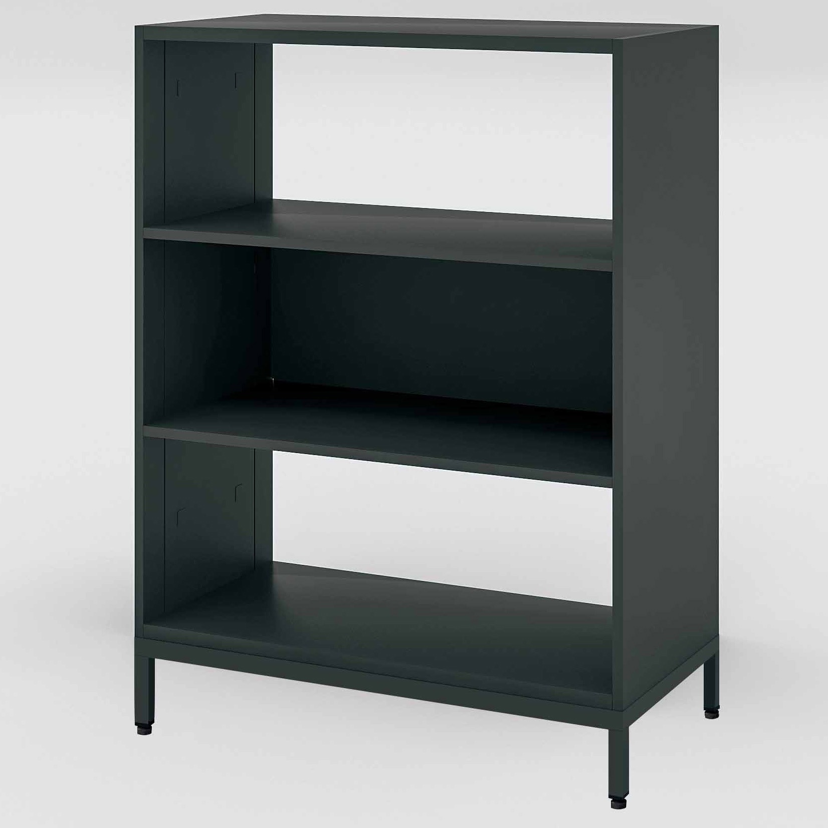 BWU-WKB59E6AMP2-K システム収納 エディア フリーパネル 3段タイプ(中段パネル) ベース付きセット(配送・組立サービス付き) 1台 コクヨ 【通販モノタロウ】