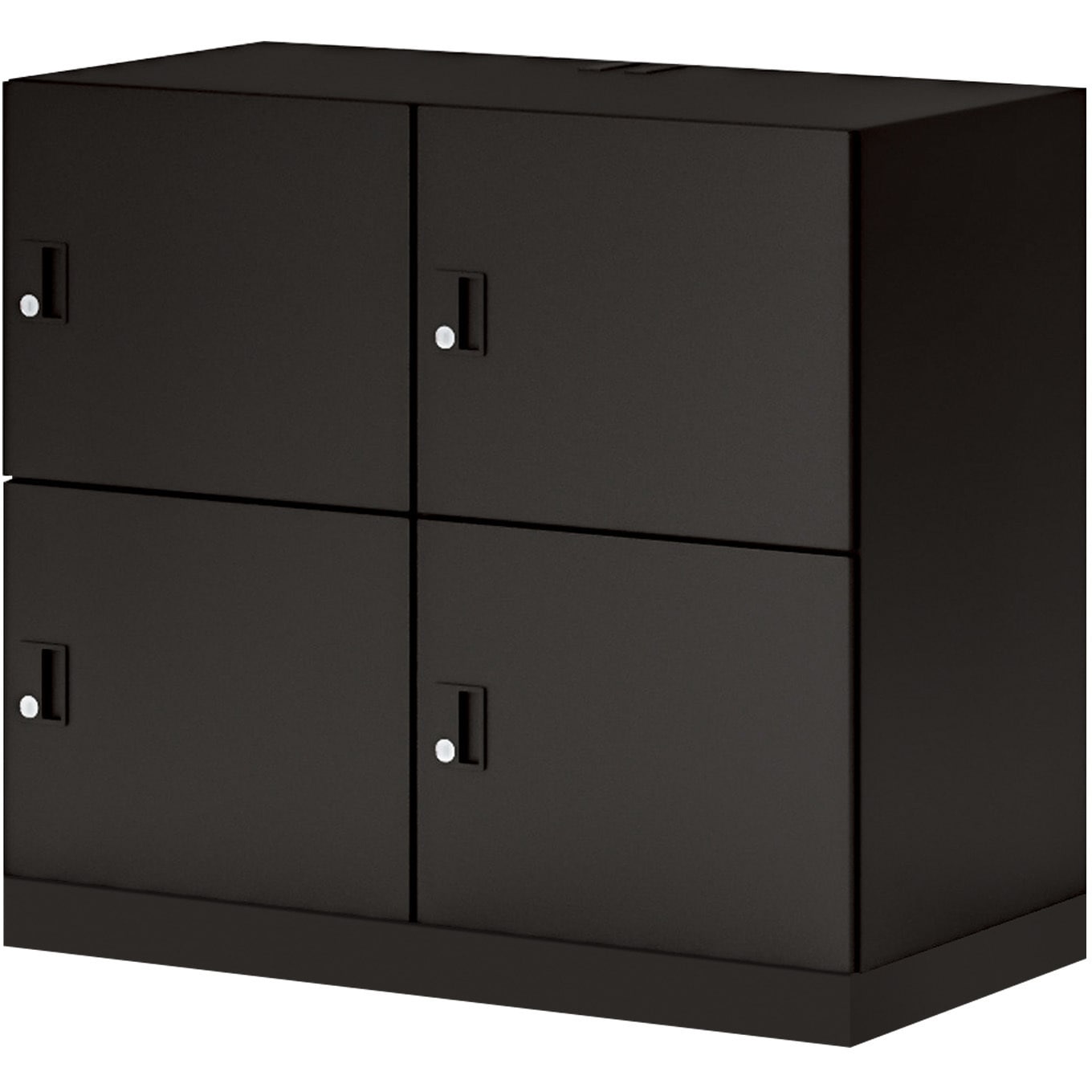 SNN-R043YXB-E6A1-K イノン パーソナルロッカー 庫内仕切りBタイプ ベース付きセット(配送・組立サービス付き) 1台 コクヨ 【通販モノタロウ】