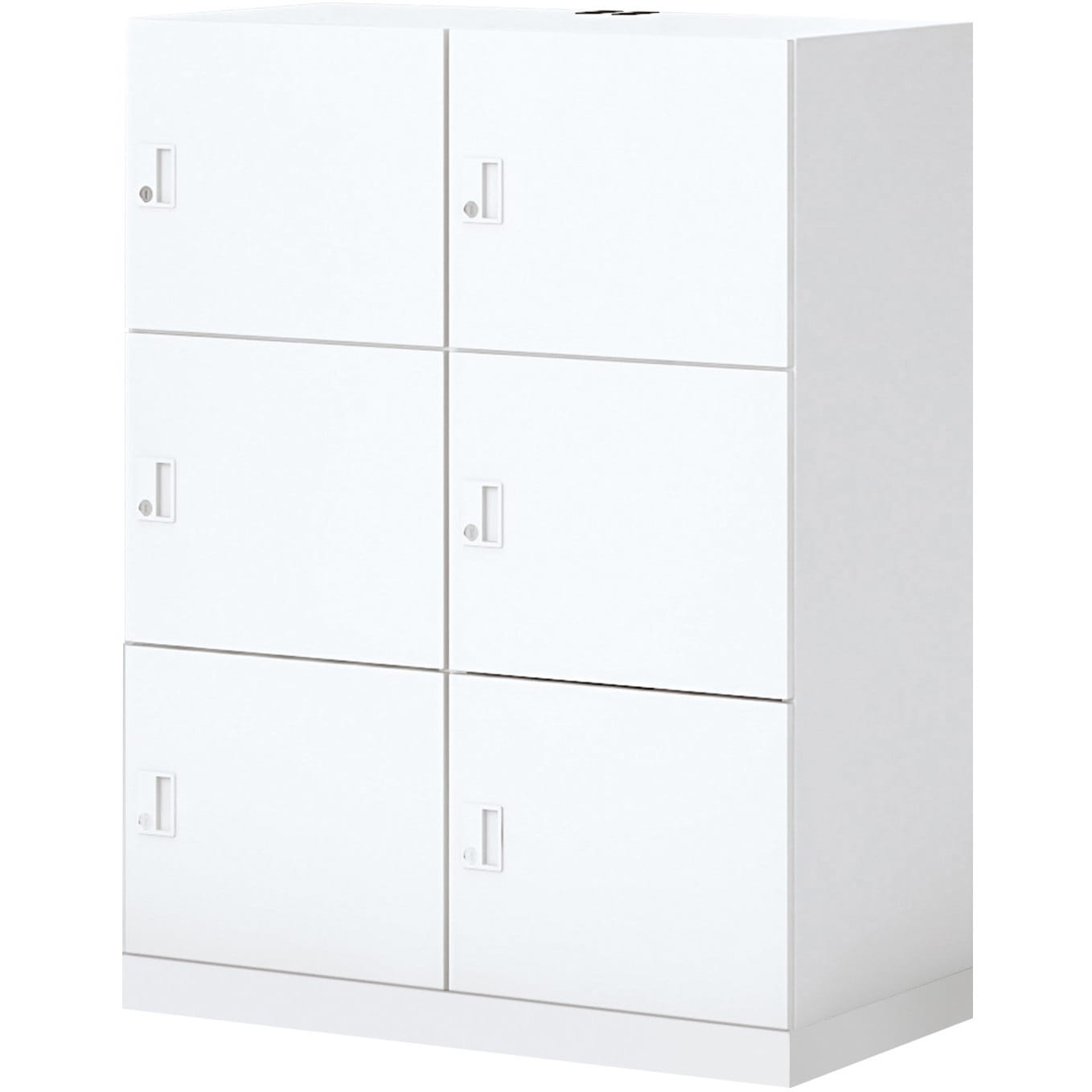 SNN-R065YXS-SAW1-K イノン パーソナルロッカー 庫内仕切りSタイプ ベース付きセット(配送・組立サービス付き) 1台 コクヨ 【通販モノタロウ】