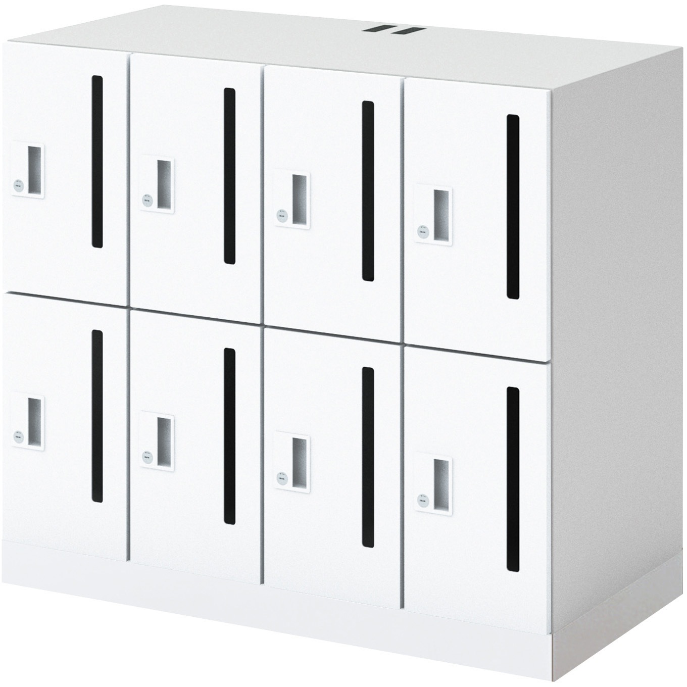 SNN-R083YMV-SAW1-K イノン パーソナルロッカー コンパクトタイプ ベース付きセット(配送・組立サービス付き) 1台 コクヨ 【通販モノタロウ】