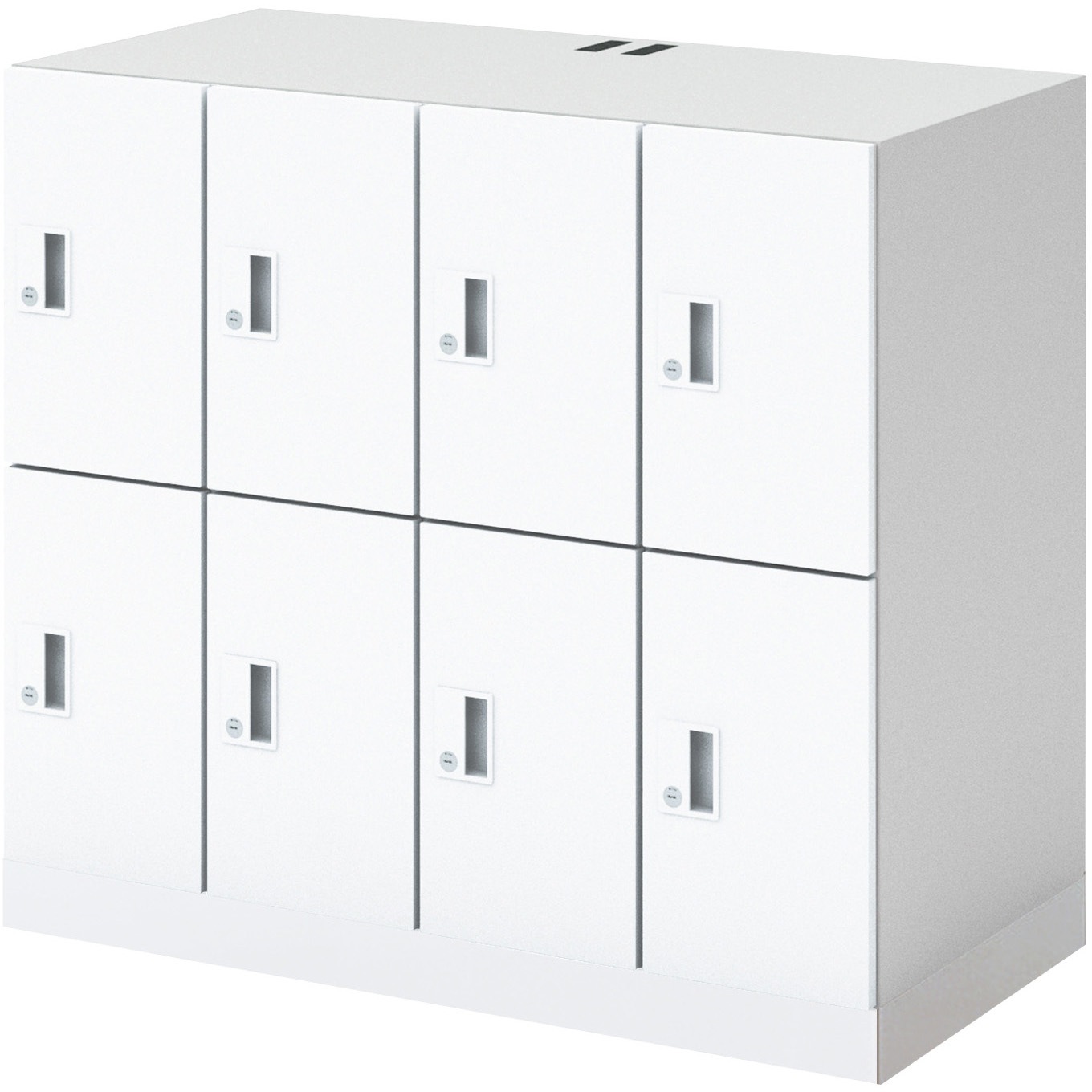 SNN-R083YXW-SAW1-K イノン パーソナルロッカー コンパクトタイプ 電源付き ベース付きセット(配送・組立サービス付き) 1台 コクヨ 【通販モノタロウ】