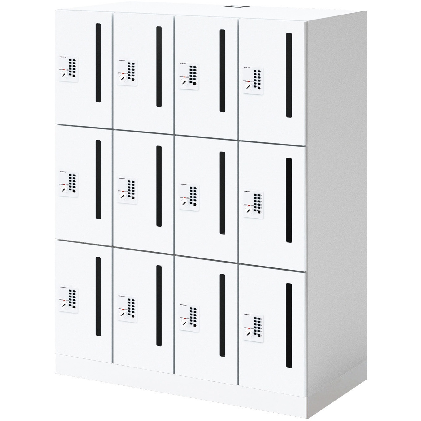 SNN-R125AMV-SAW1-K*NPL-AP-KAIJYO-KEY イノン パーソナルロッカー コンパクトタイプ ベース非常解除キー付きセット(配送・組立サービス付き) 1台 コクヨ 【通販モノタロウ】