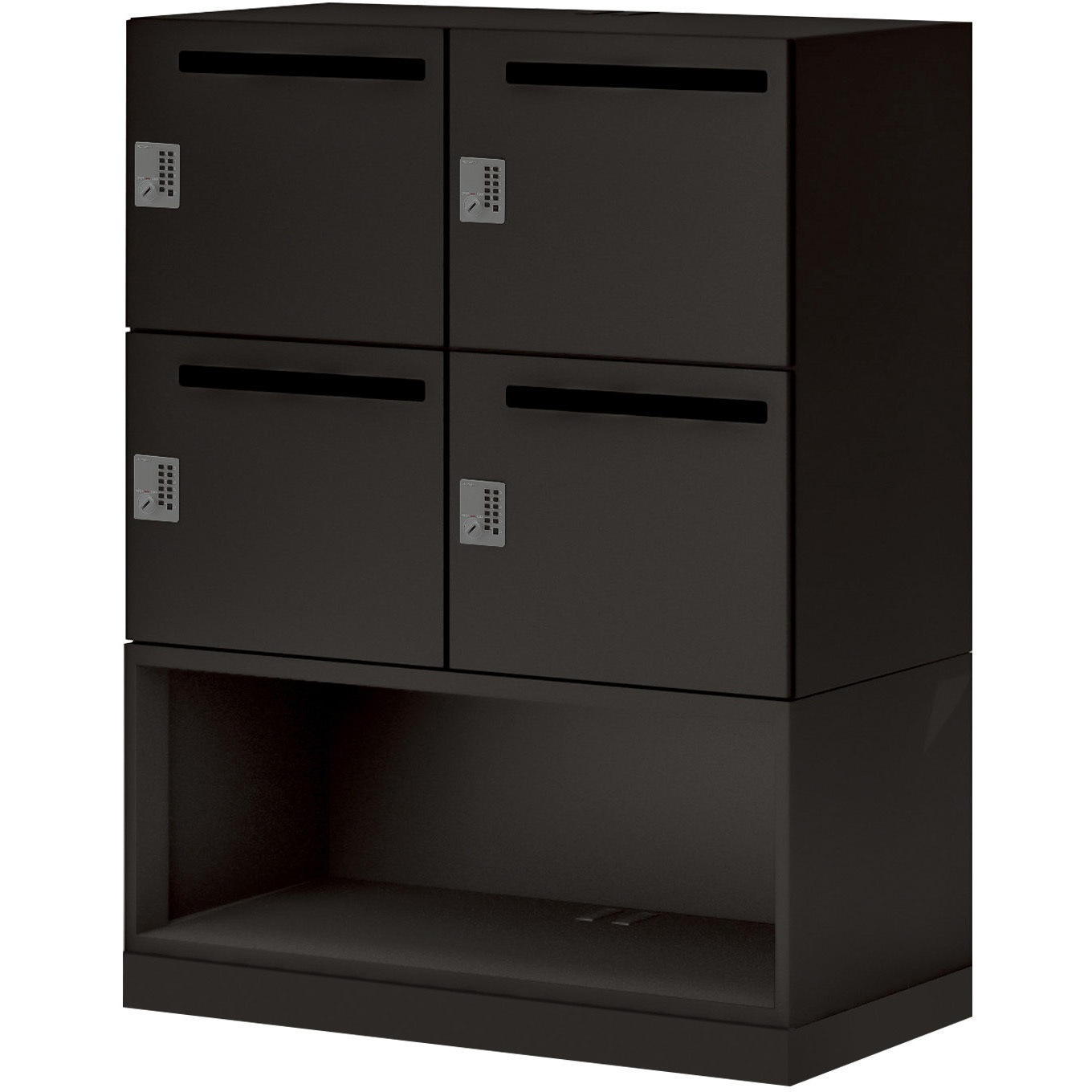 SNN-RB45AMB-E6A2-K+NPL-AP-KAIJYO-KEY イノン パーソナルロッカー 庫内仕切りBタイプ ベース非常解除キー付きセット(配送・組立サービス付き) 1台 コクヨ 【通販モノタロウ】