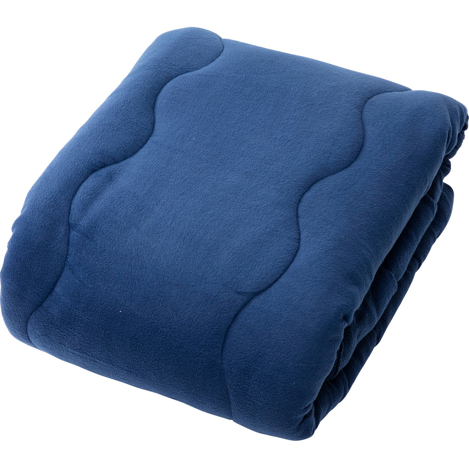 ナイスデイ 掛け布団 シングルサイズ ブルー TSFKF19210DL-NV 掛け布団