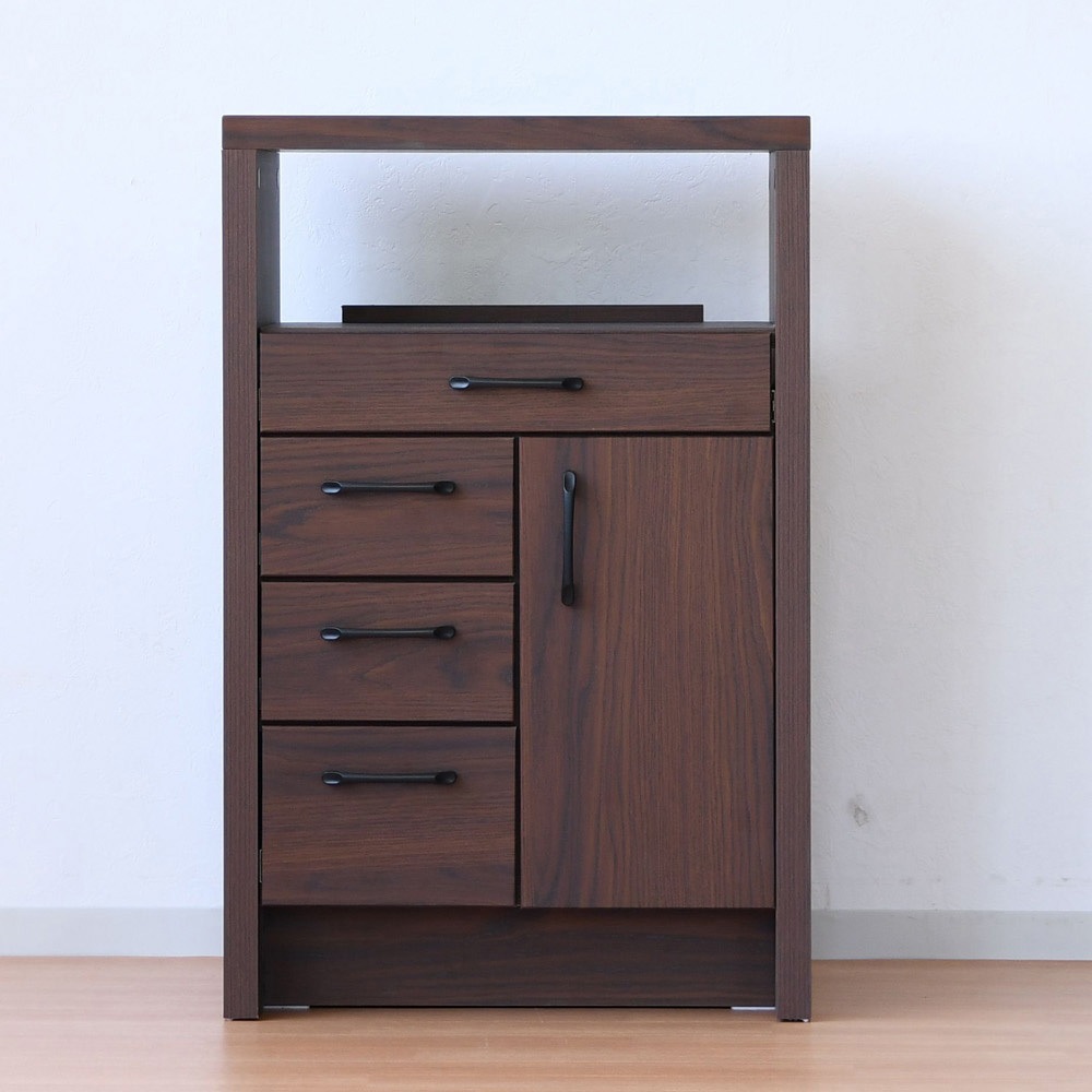 サブリナ 60FAX台 BR色 サブリナ FAX台 サン 本体幅590mm奥行400mm高さ