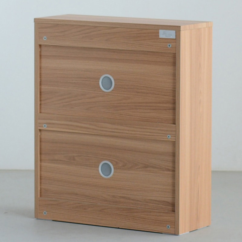 サブリナ 2段シューズラック NA色 サブリナ シューズボックス