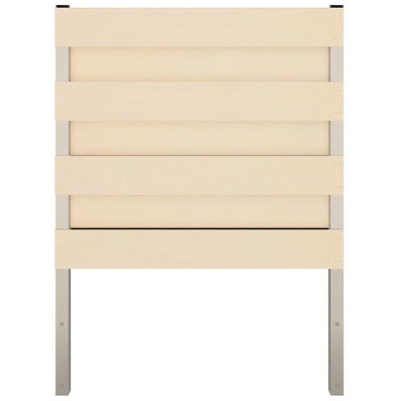 conp900-1200-fullw DIYコンフォートフェンス フルブラインド サクリア (アイボリー)ホワイト色 幅900mm奥行60mm高さ1200mm  conp900-1200-fullw