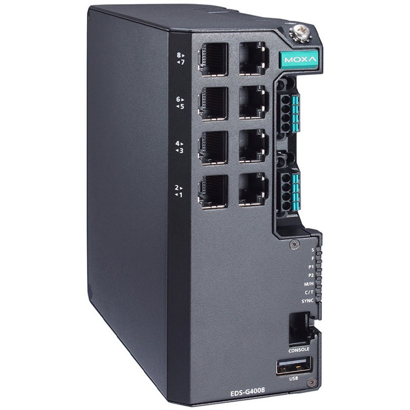 EDS-G4008-LV 8Gポートフルギガビットマネージドイーサネット