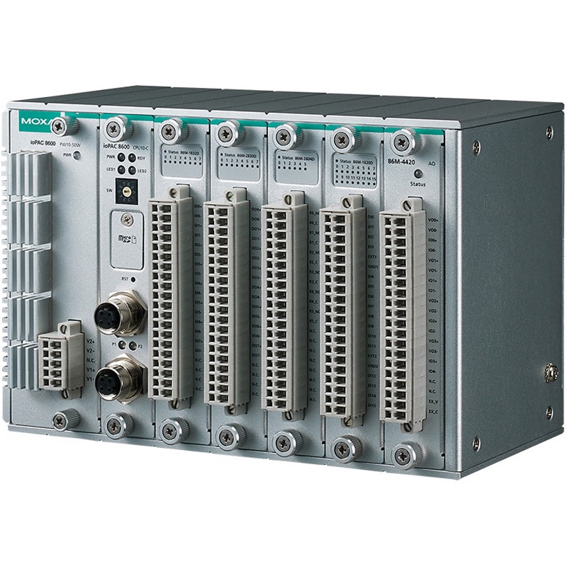ioPAC 8600-CPU30-M12-IEC-T 頑丈なモジュラー型プログラム可能