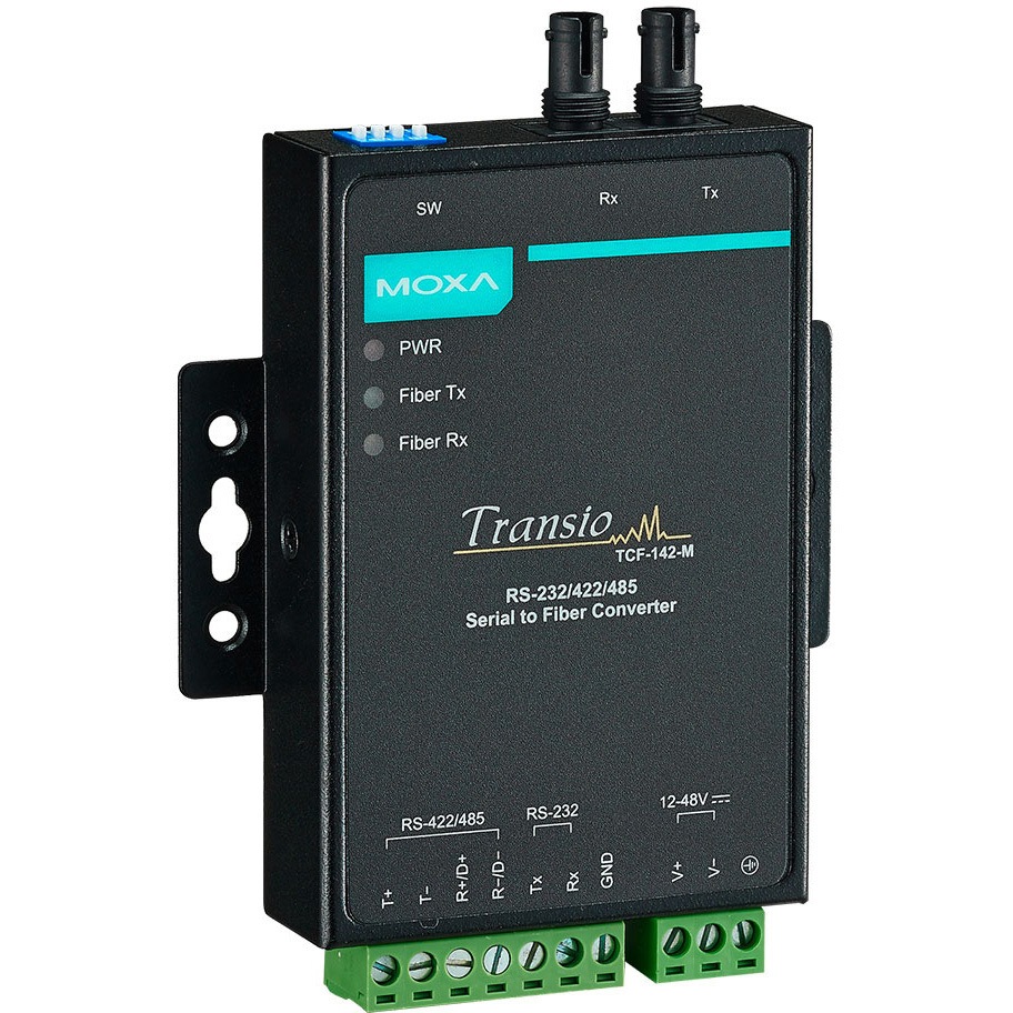 TCF-142-M-SC-T RS-232/422/485ファイバーコンバータ 1個 MOXA 【通販