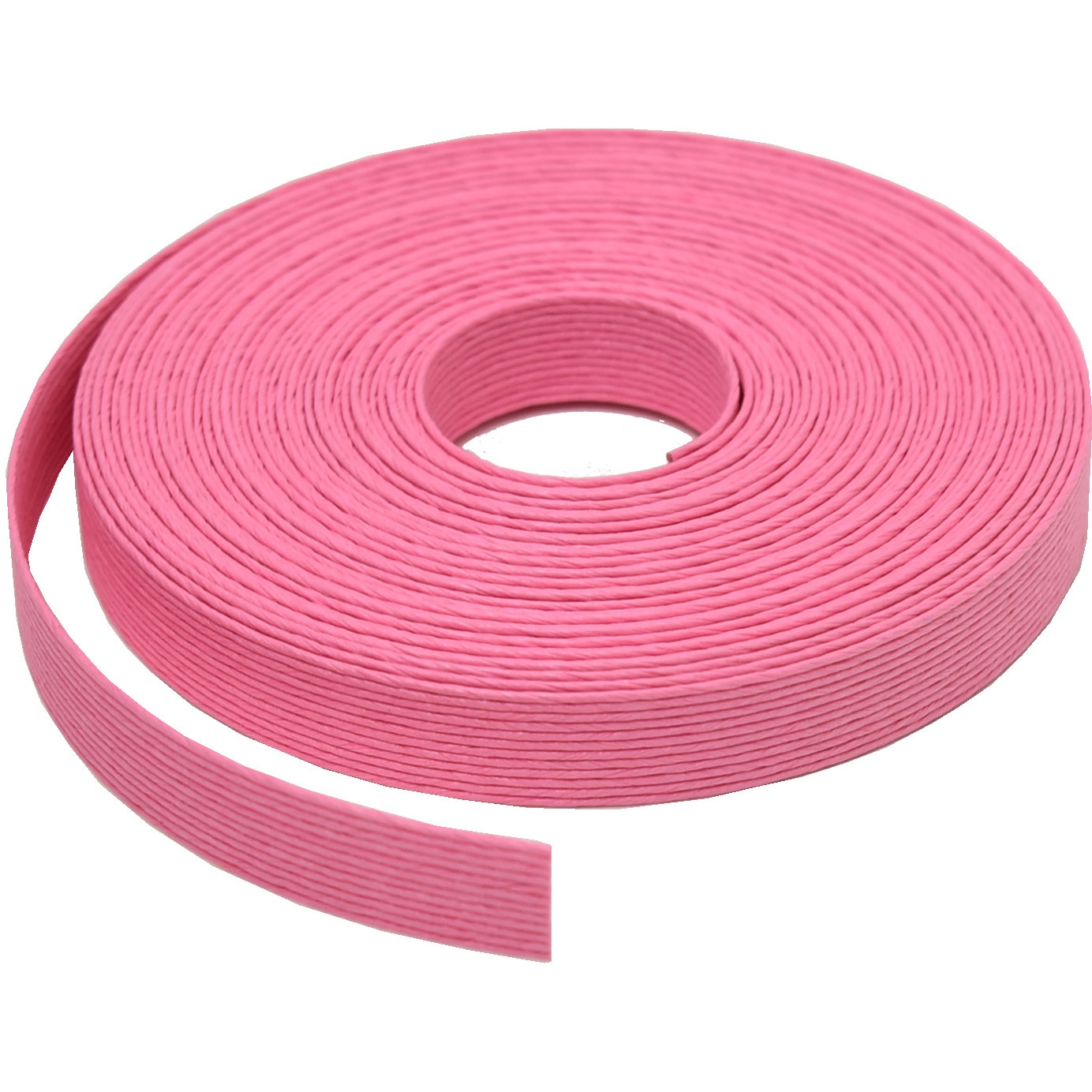 00000181 紙バンド(クラフトバンド) 10mパック 紺屋商事 ピンク色