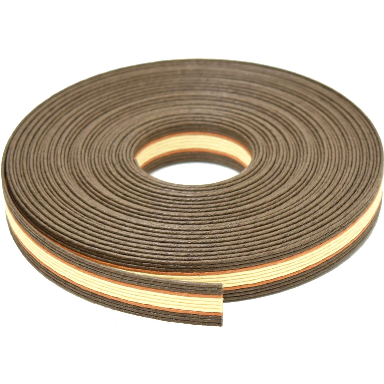 00000321 紙バンド(クラフトバンド) 10mパック 紺屋商事 茶/チョコ