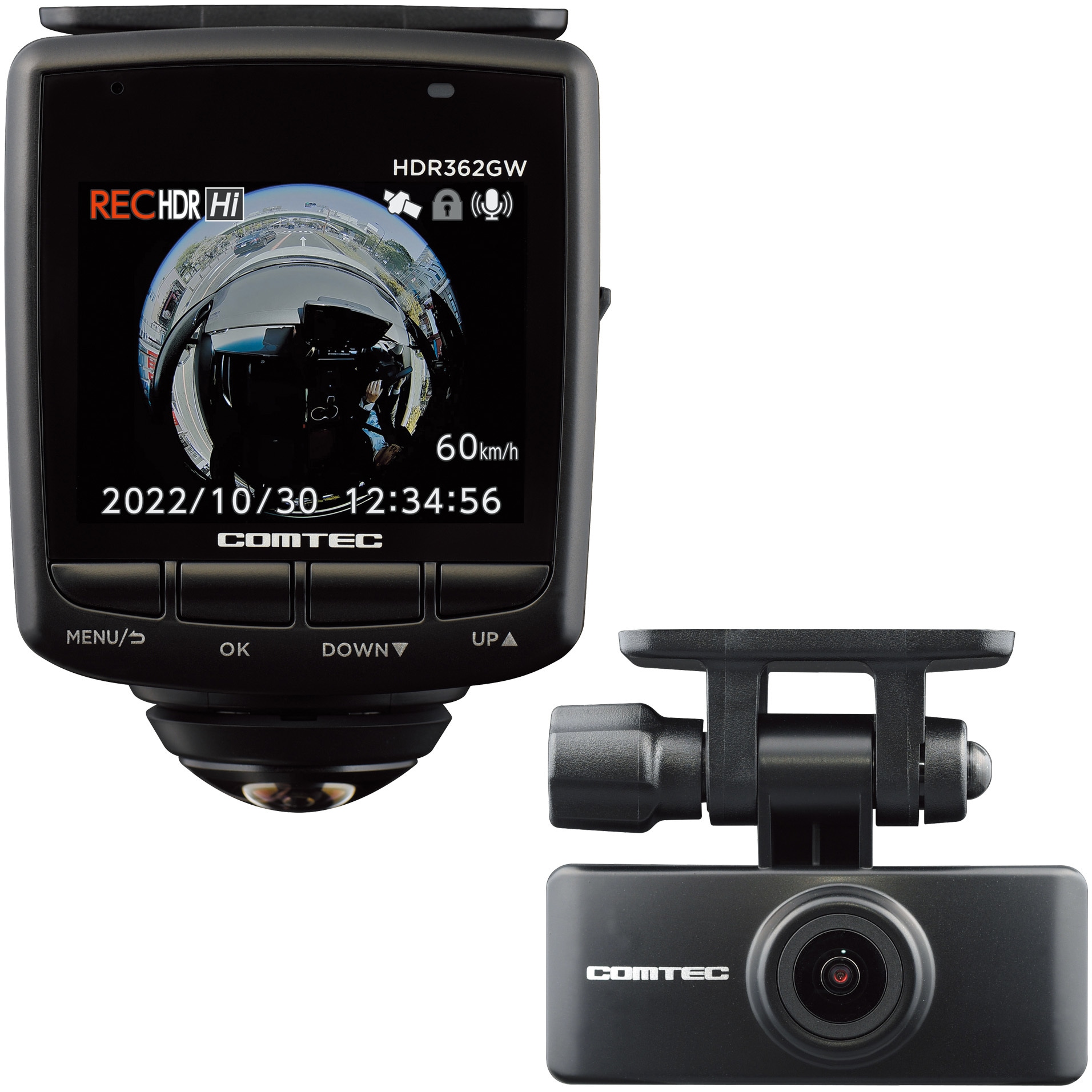 HDR362GW ドライブレコーダー HDR362GW 1台 コムテック 【通販モノタロウ】