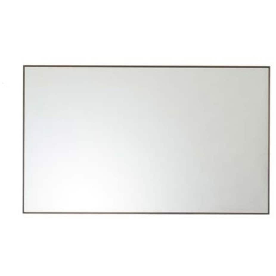 ウッドワン　スリム枠ミラー小サイズ　ウォルナット ウッドワン スリム枠ミラー小サイズ ウォルナット - メルカリ