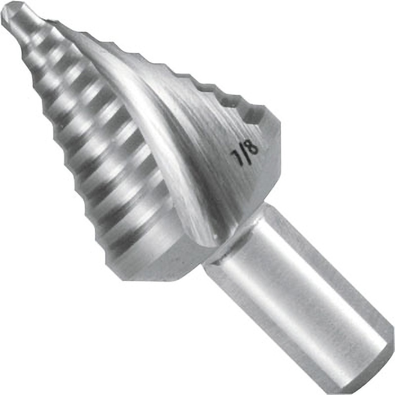 ■RUKO 2枚刃スパイラルステップドリル 7/8 コバルトハイス[店頭受取不可] RUKO 2枚刃スパイラルステップドリル 1-3⁄8 コバルトハイス 101706E